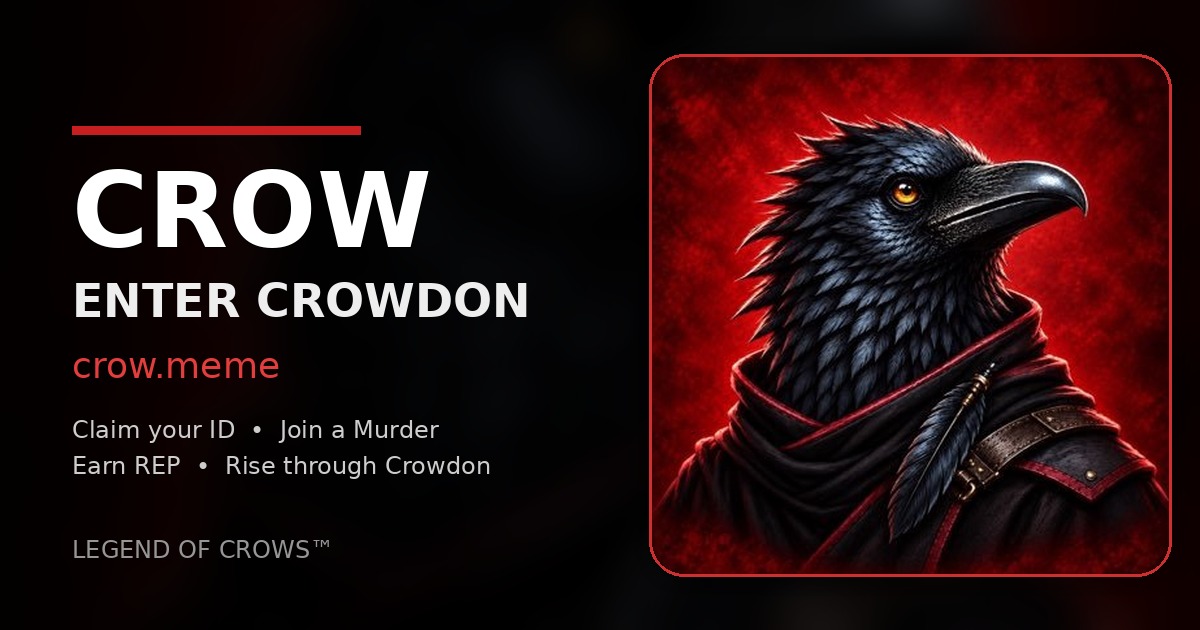 Point Crowe CROW | Enter Crowdon